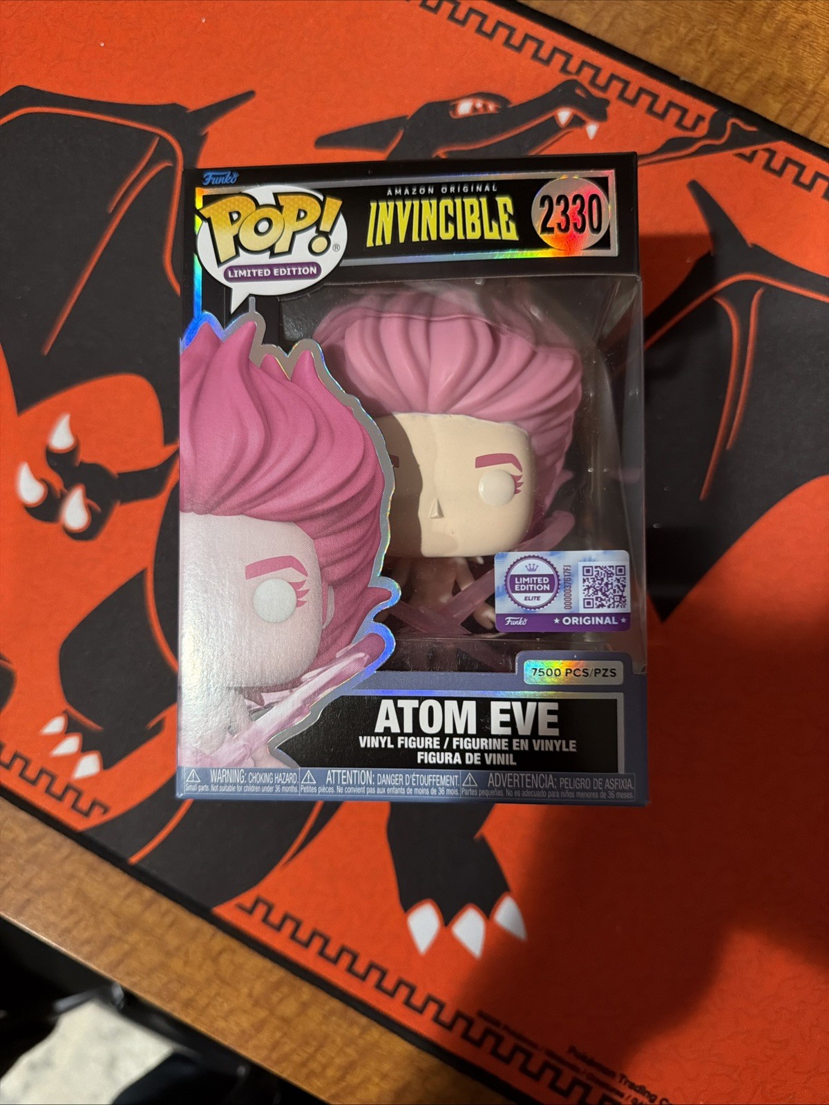 Funko POP Invincible Atom Eve (Pink Energy) #2330 LE 7500 Limited Edition Funko POP Invincible Atom Eve (Pink Energy) #2330 LE 7500 Limited Edition