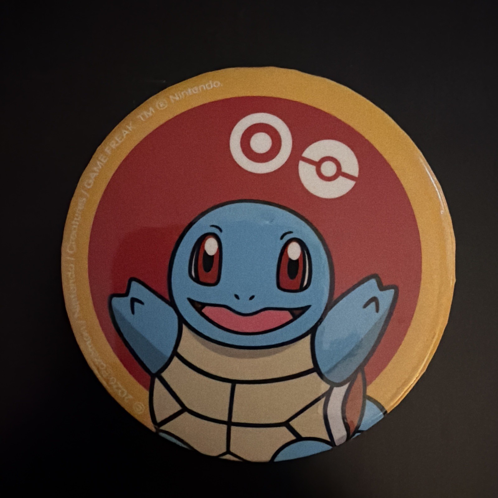 Target x Pokémon Limited Edition - Squirtle Can Badge Pin Target x Pokémon Limited Edition - Squirtle Can Badge Pin