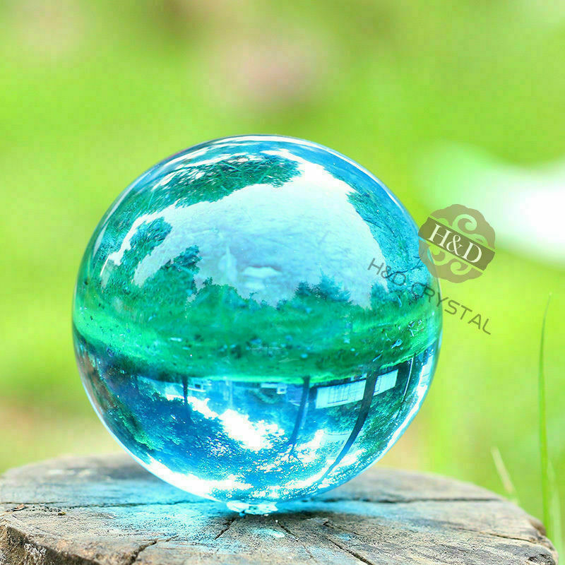 40-100mm Natural Sky Blue Sphere Large Crystal Ball Healing Stone