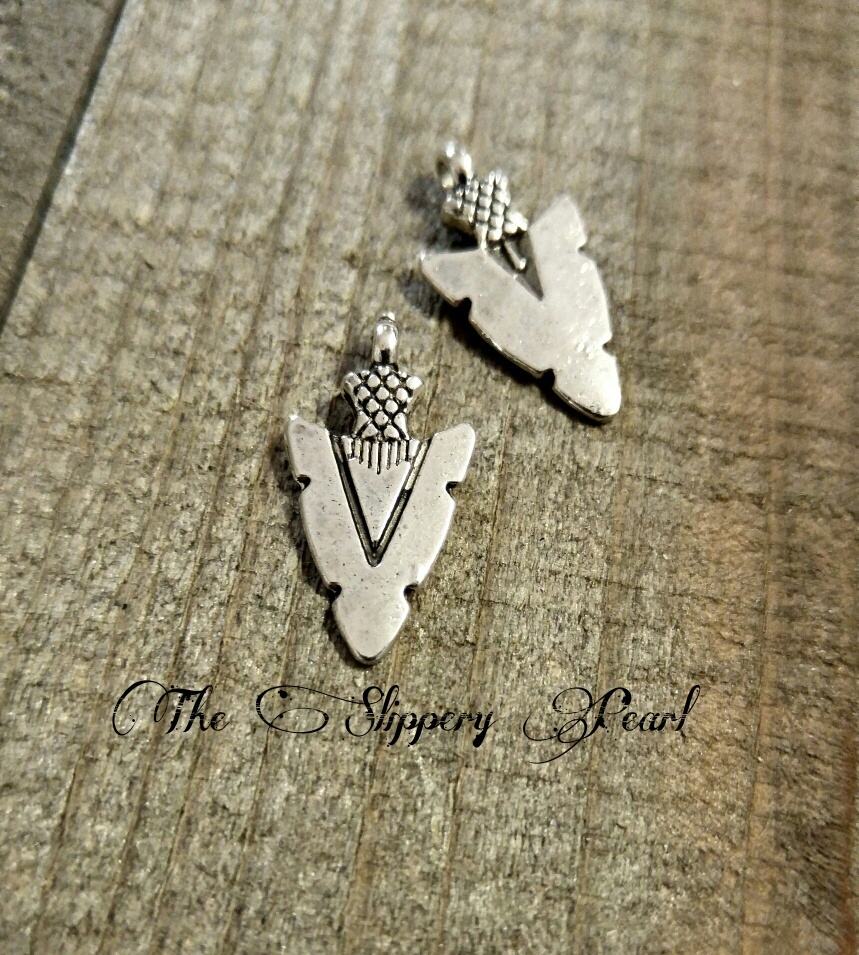 6 Arrowhead Charms Antiqued Silver Arrow Pendants Southwestern Western Jewelry 6 Arrowhead Charms Antiqued Silver Arrow Pendants Southwestern Western Jewelry