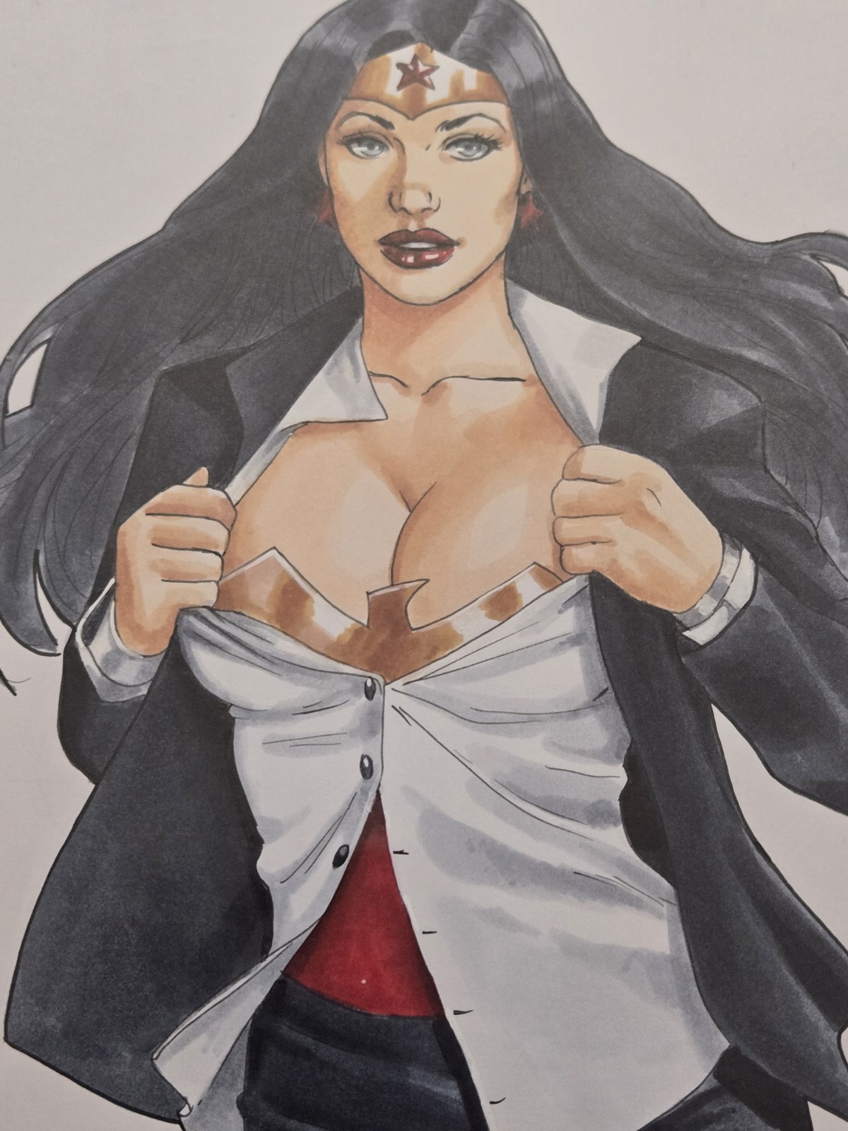 Wonder Woman Original Art Wonder Woman Original Art