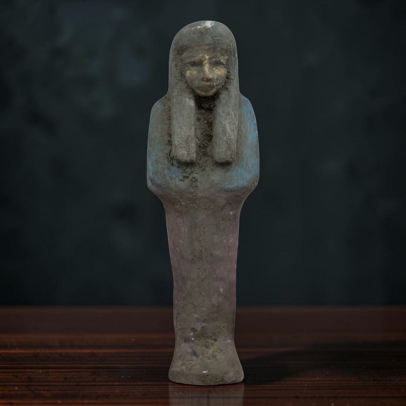 Ancient Egyptian Ushabti Statue Rare Antique Pharaonic King Servant Mythology BC Ancient Egyptian Ushabti Statue Rare Antique Pharaonic King Servant Mythology BC