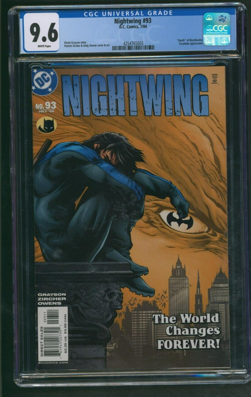 Nightwing #93 CGC 9.8 Death of Blockbuster Sexual Assault