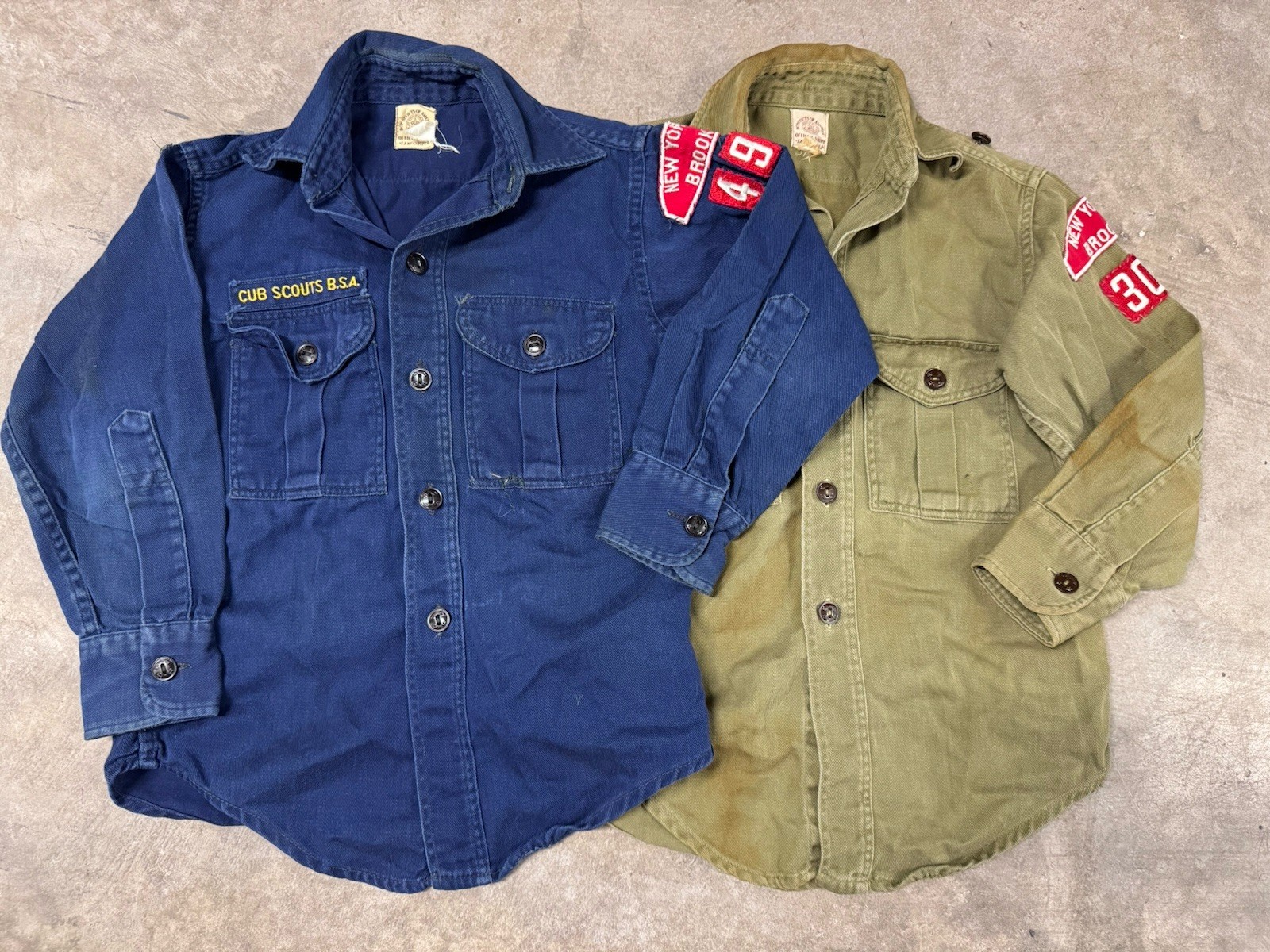 Vintage Cub Boy Scout Uniform Sanforized Badge Patch Brooklyn New York BSA 1950s Vintage Cub Boy Scout Uniform Sanforized Badge Patch Brooklyn New York BSA 1950s
