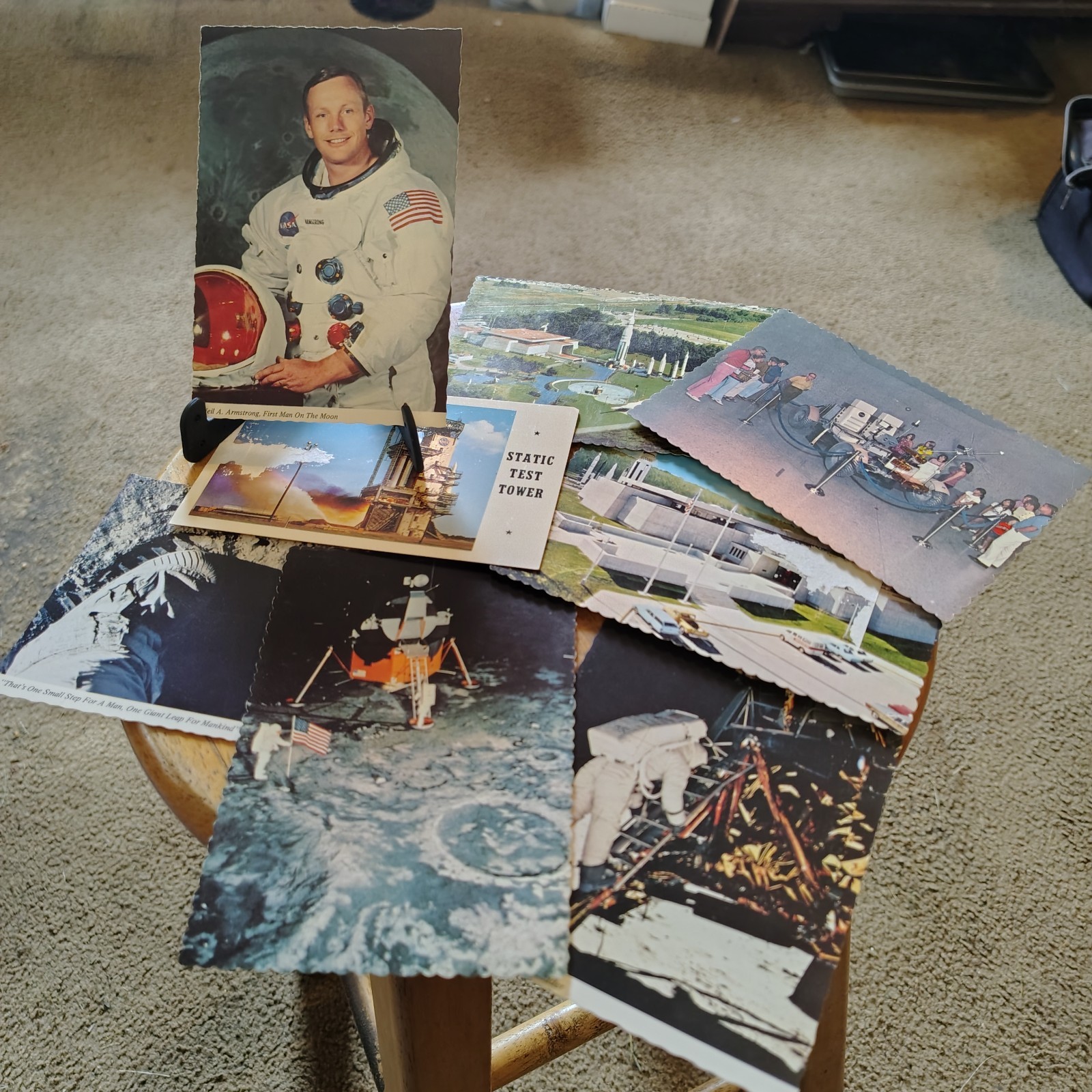 Lot of 8 ~ Vintage NASA Apollo Astronaut &More Postcards ~ Unmarked on Back Lot of 8 ~ Vintage NASA Apollo Astronaut &More Postcards ~ Unmarked on Back