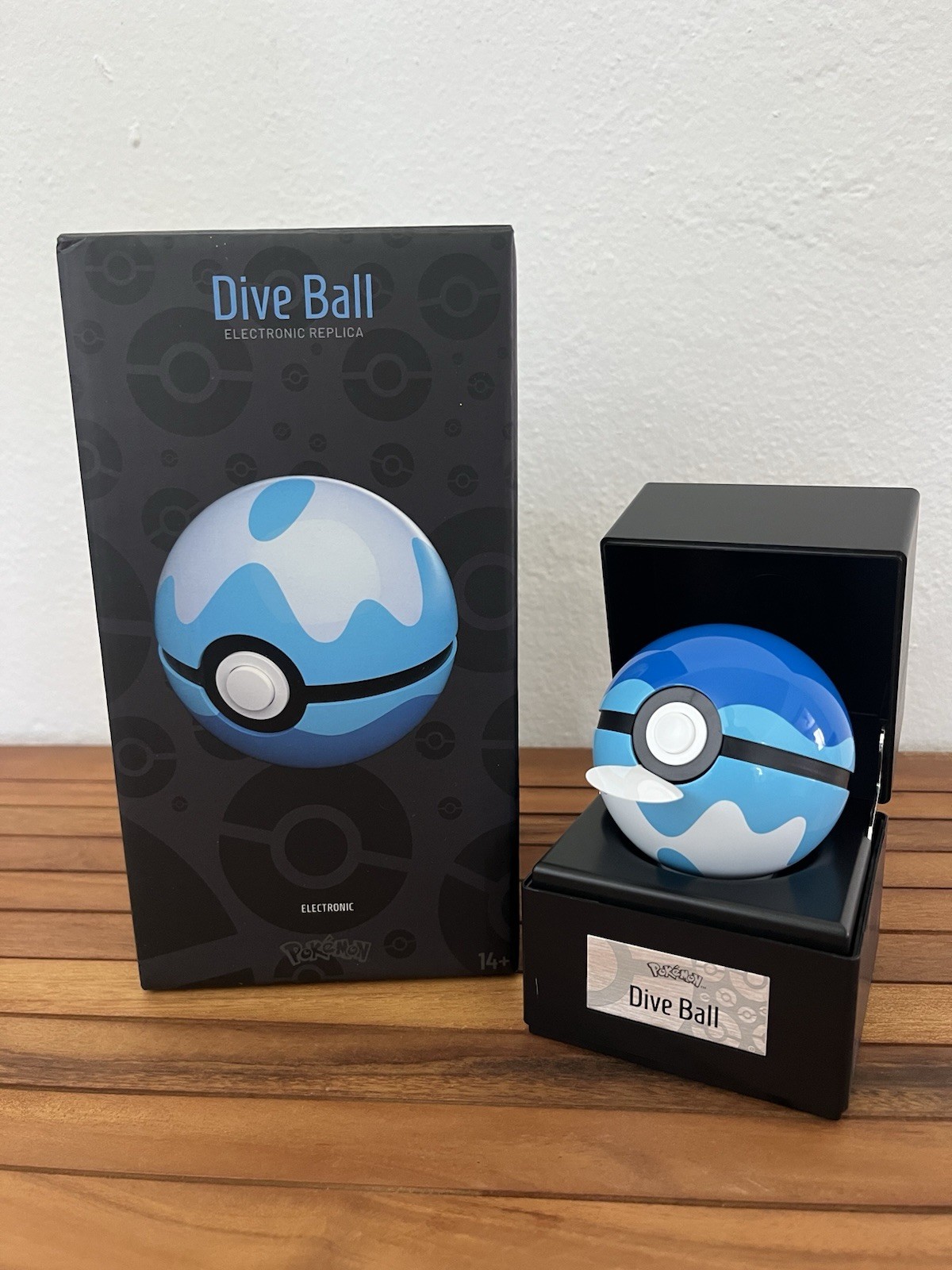 Pokemon Dive Ball by The Wand Company Officially Licensed Figure Pokeball Pokemon Dive Ball by The Wand Company Officially Licensed Figure Pokeball