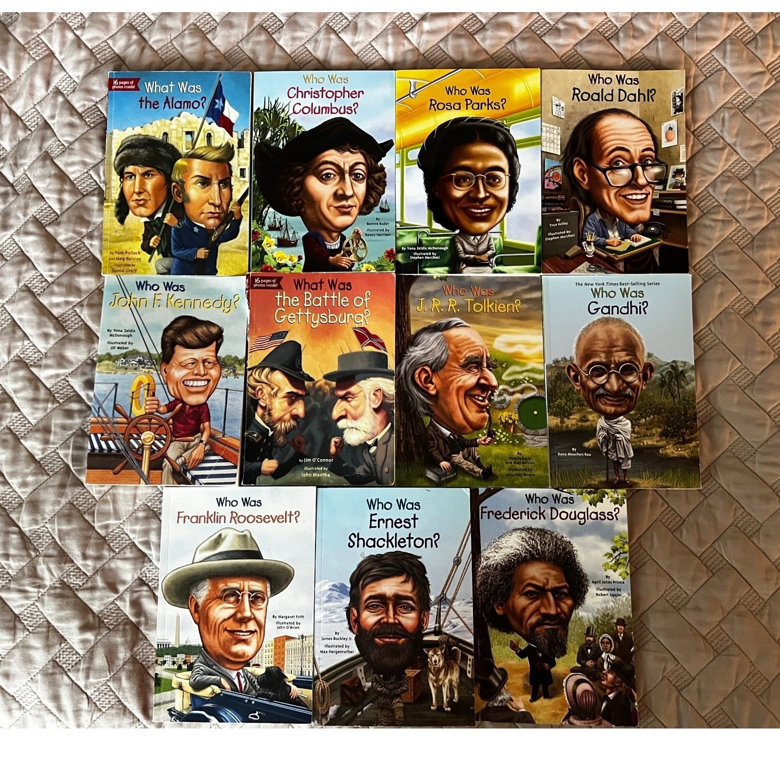 Who Was What Was Book Lot of 11 Kids Biographies History Grosset & Dunlap Who Was What Was Book Lot of 11 Kids Biographies History Grosset & Dunlap