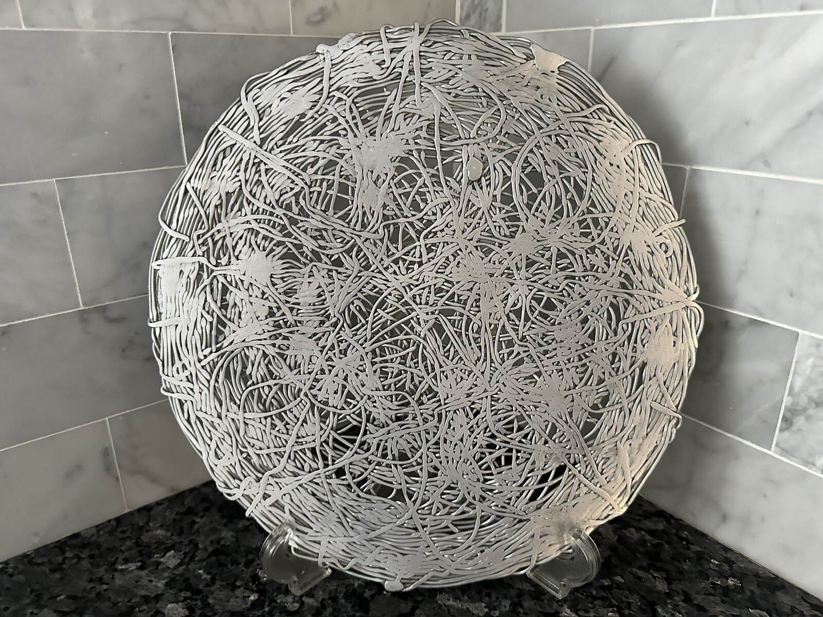 Michael Aram Scribble 12” Plate In Original Box