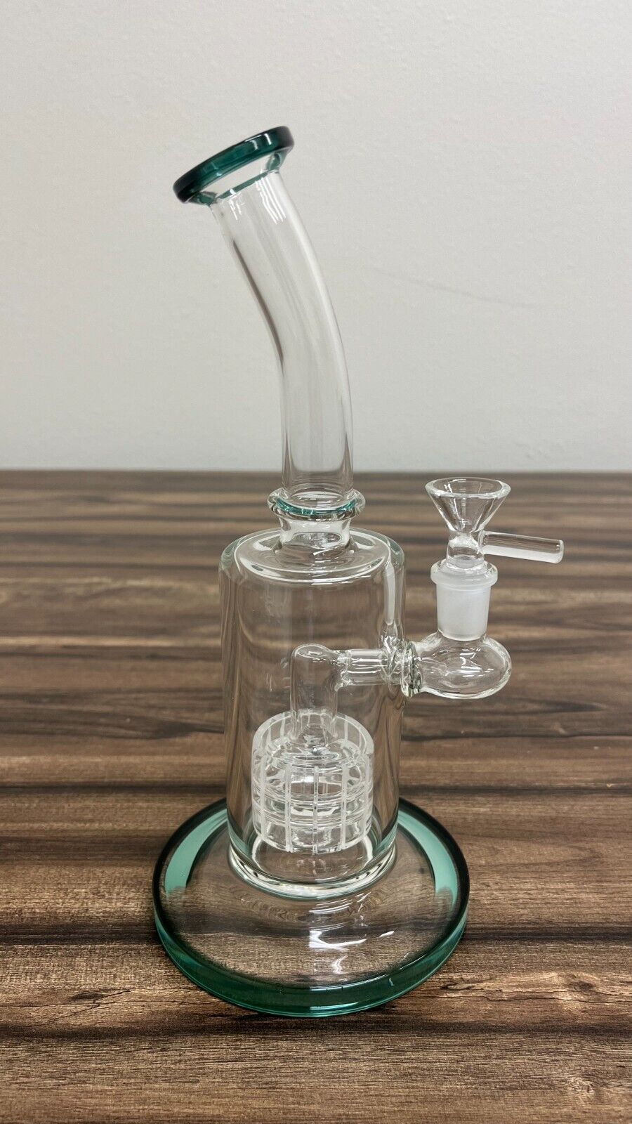 10'' Heavy Thick Glass Bong Water Pipe Hookah with 14mm Bowl