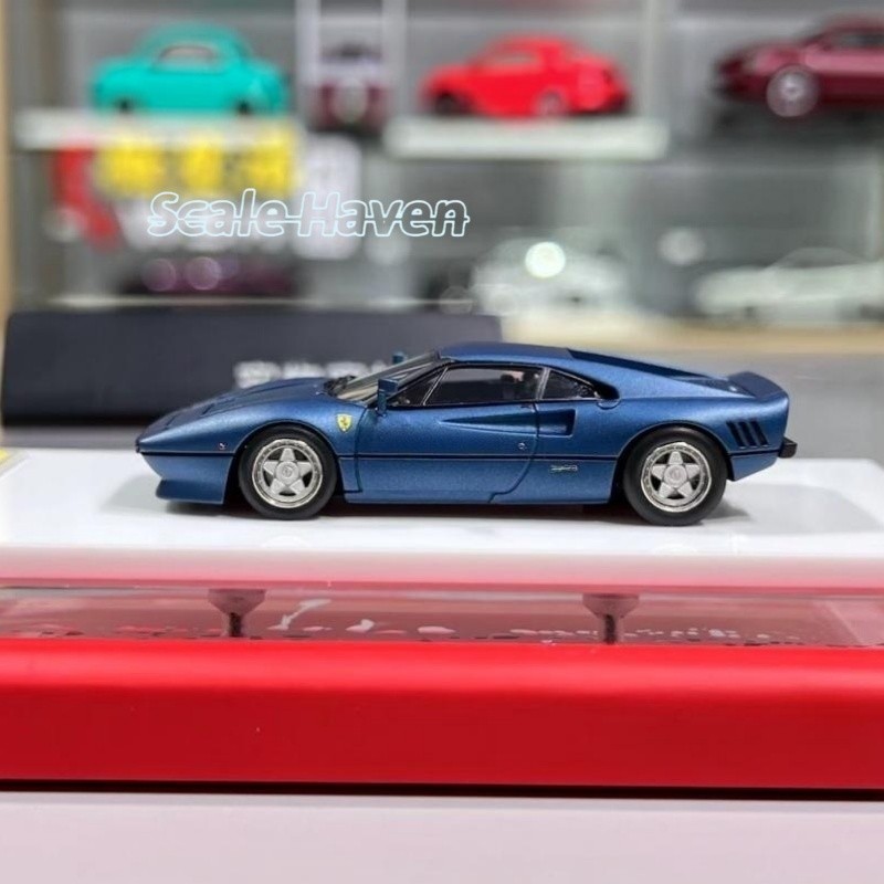 TG DMH Blue 1984 288 GTO 1:64 Racing Sports Model Diecast Resin Car New