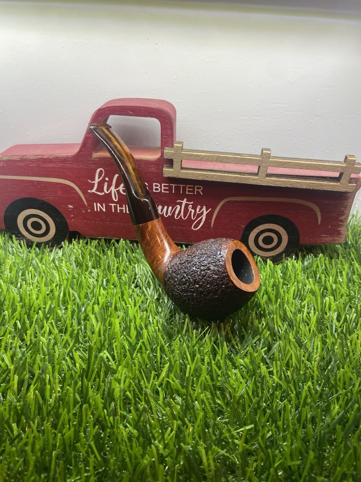 Brand new Unsmoked Dottle And Briar Bent Apple Pipe Brand new Unsmoked Dottle And Briar Bent Apple Pipe