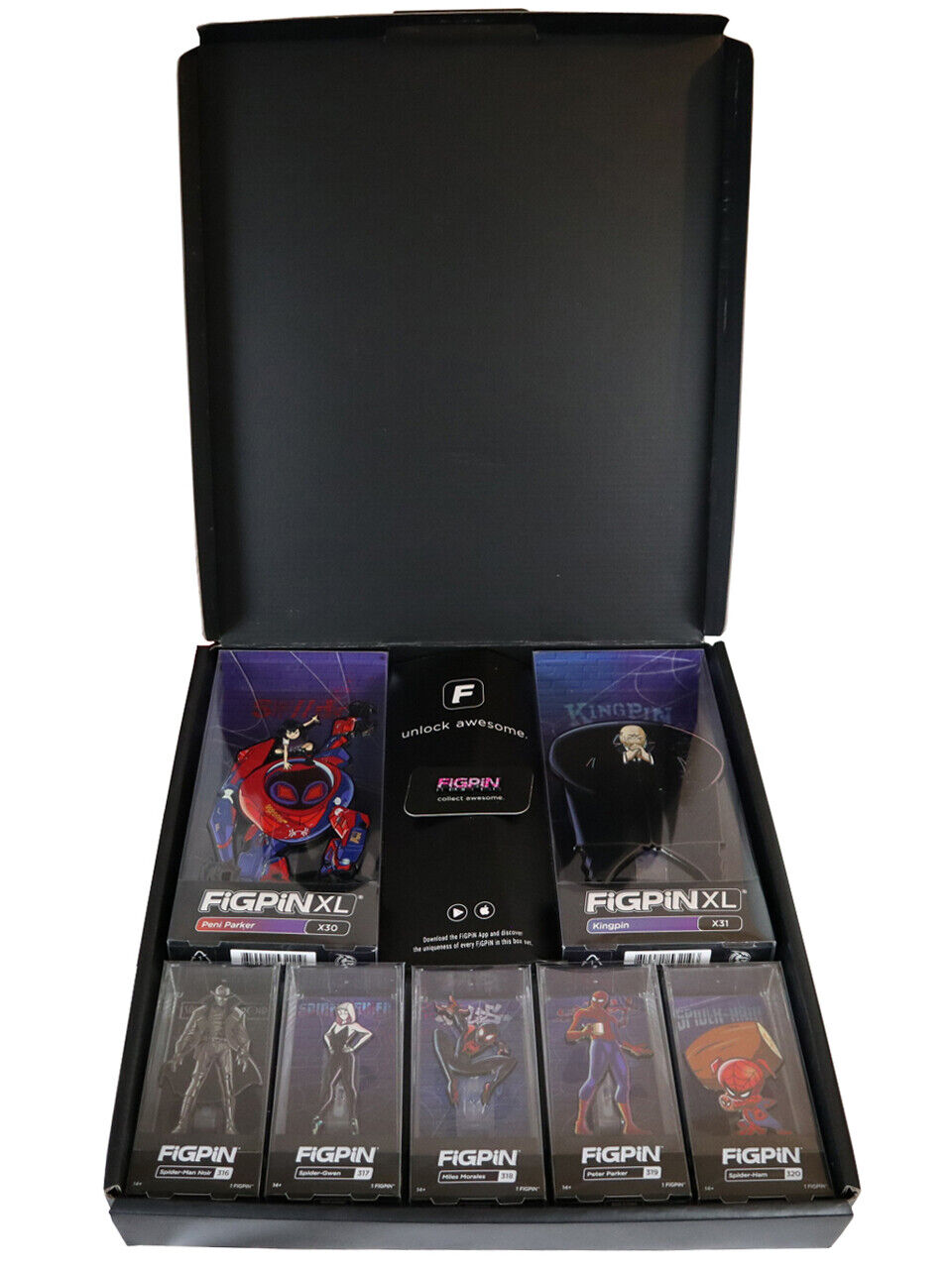 Figpin Spider-Man Into The Spider-Verse 2019 NYCC Exclusive Box Set