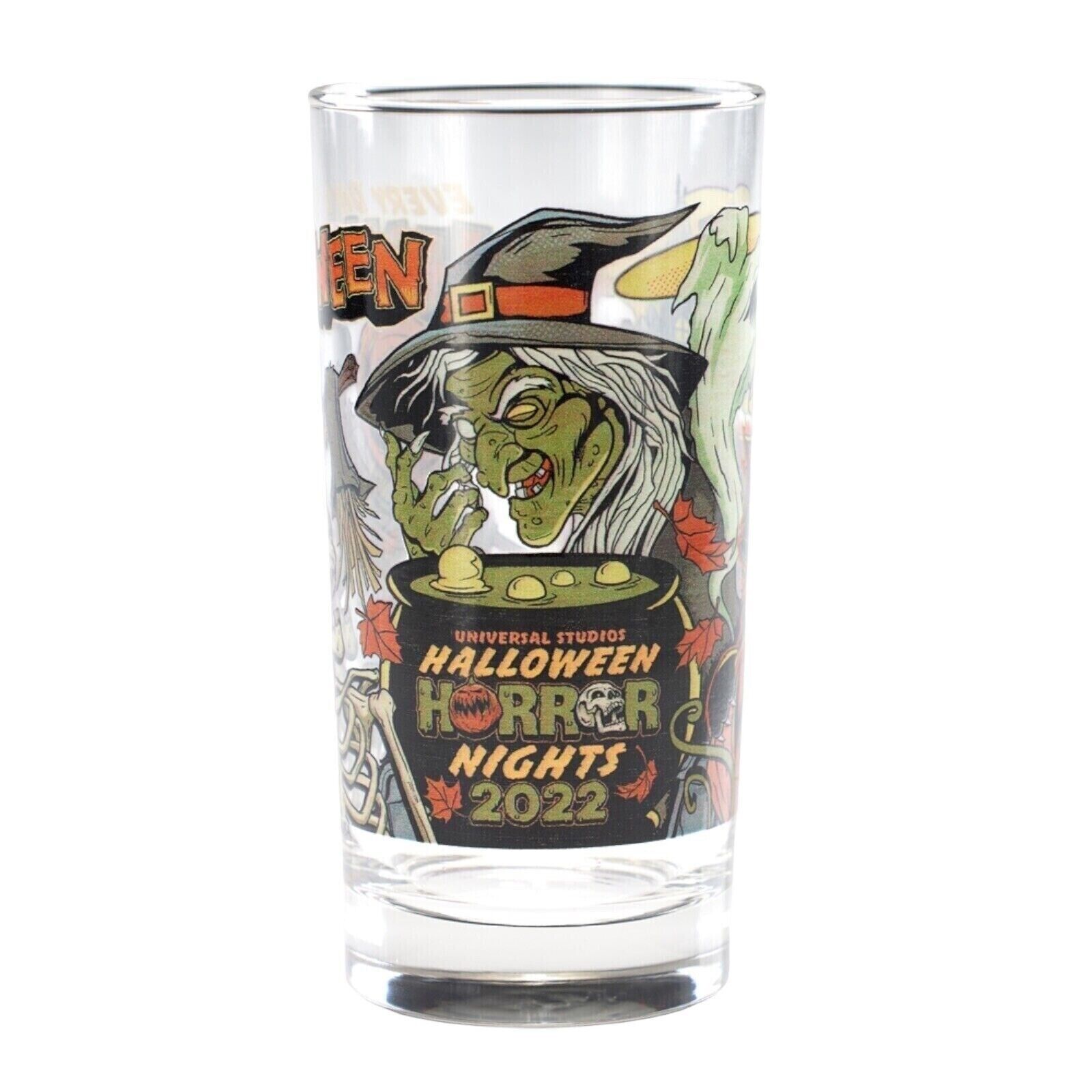 2022 Universal Studios Halloween Horror Nights October 31st Collectible Glass