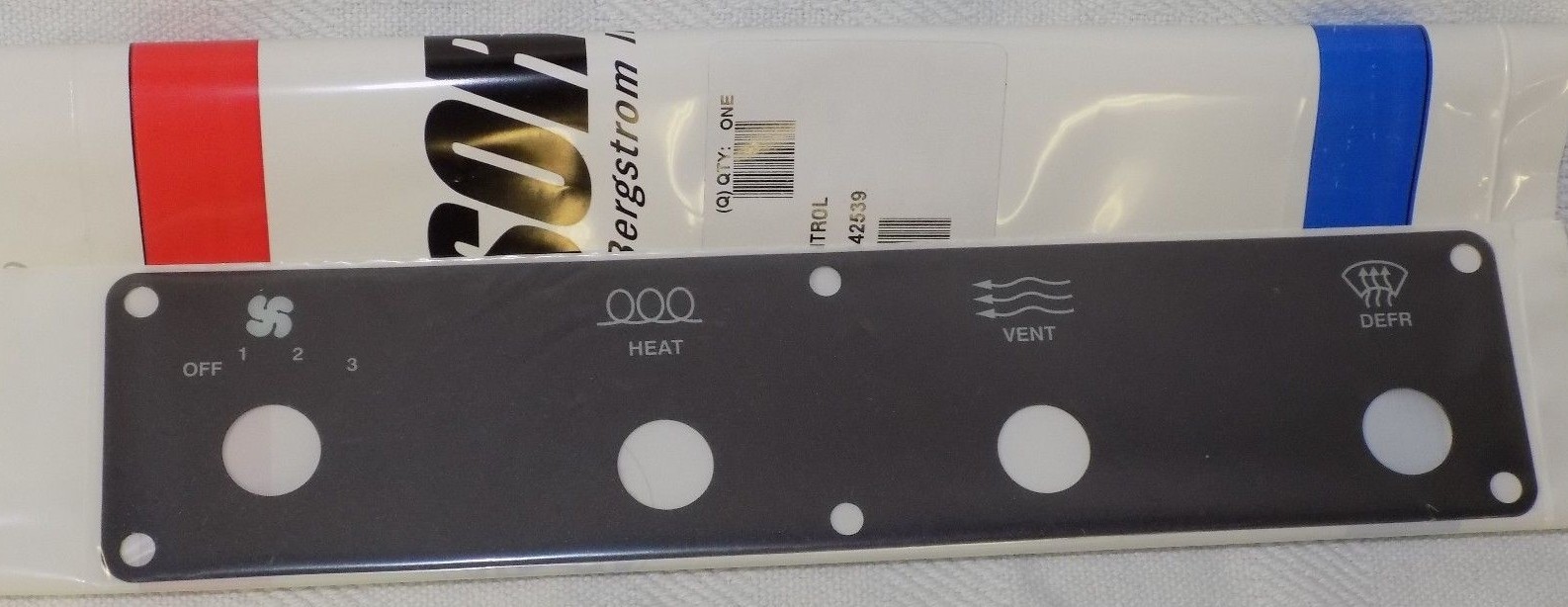 Dash Label Heater System Fan Vent Defrost US Military FMTV LMTV 2.5 Ton Truck 