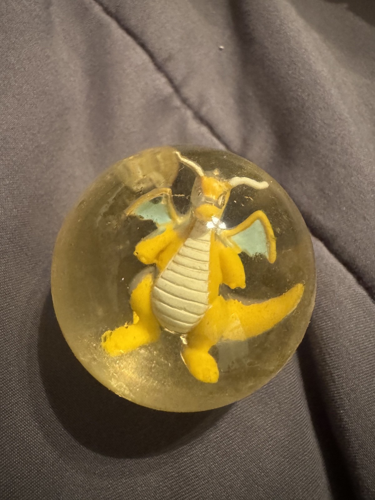 Vintage 1998 Hasbro Pokemon Dragonite #149 Power Bouncer Bouncy Ball Toy Vintage 1998 Hasbro Pokemon Dragonite #149 Power Bouncer Bouncy Ball Toy