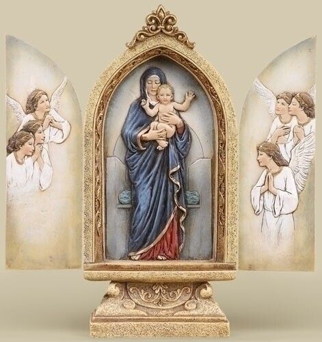Madonna & Child Triptych 9\