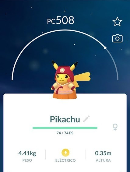 ⚡ Orange Hanbok PIKACHU | Pokémon GO Trade 🔄 ⚡ Orange Hanbok PIKACHU | Pokémon GO Trade 🔄