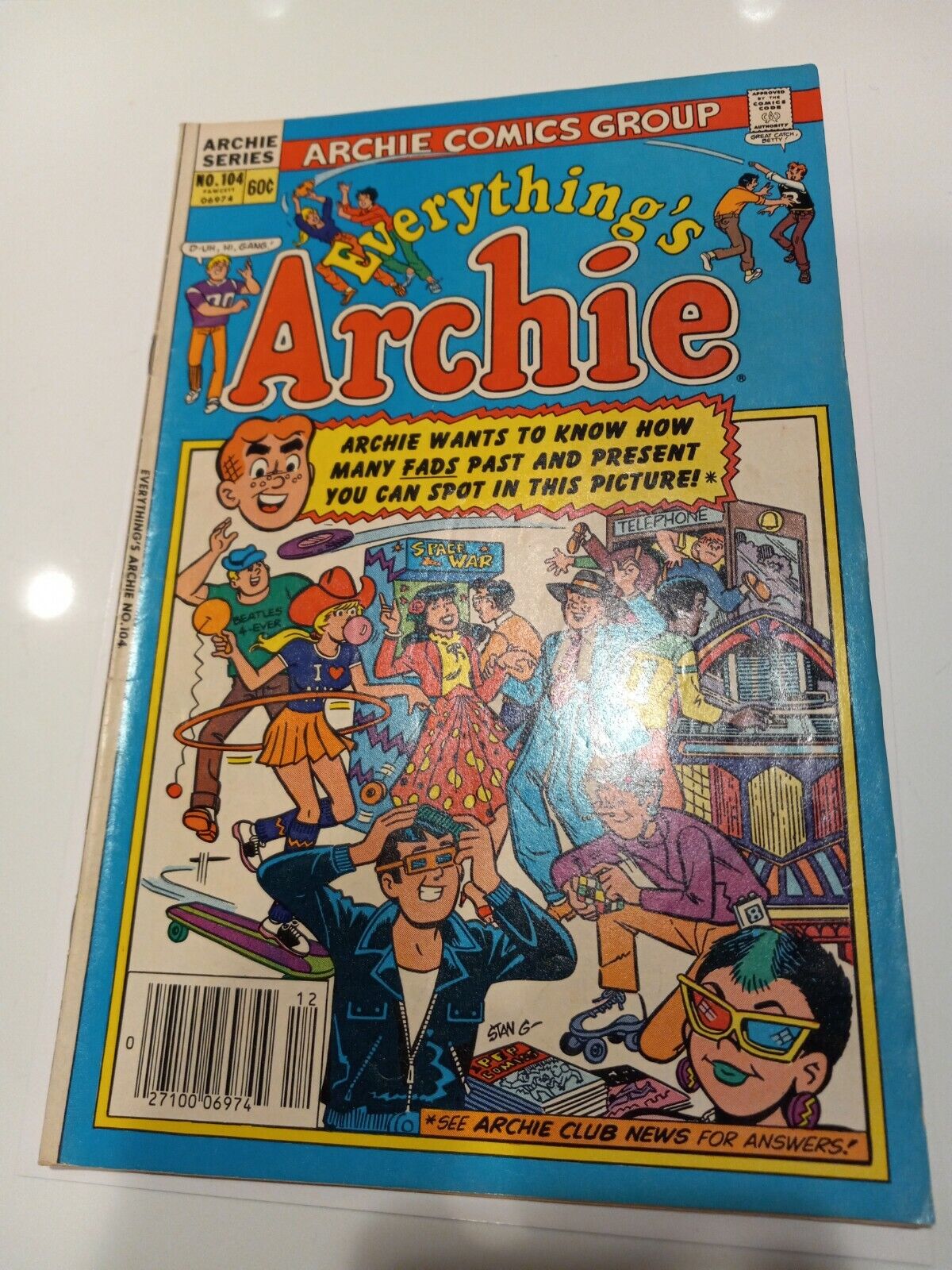 Everything\'s Archie #104 Archie Comics 1982 Bronze Age RARE