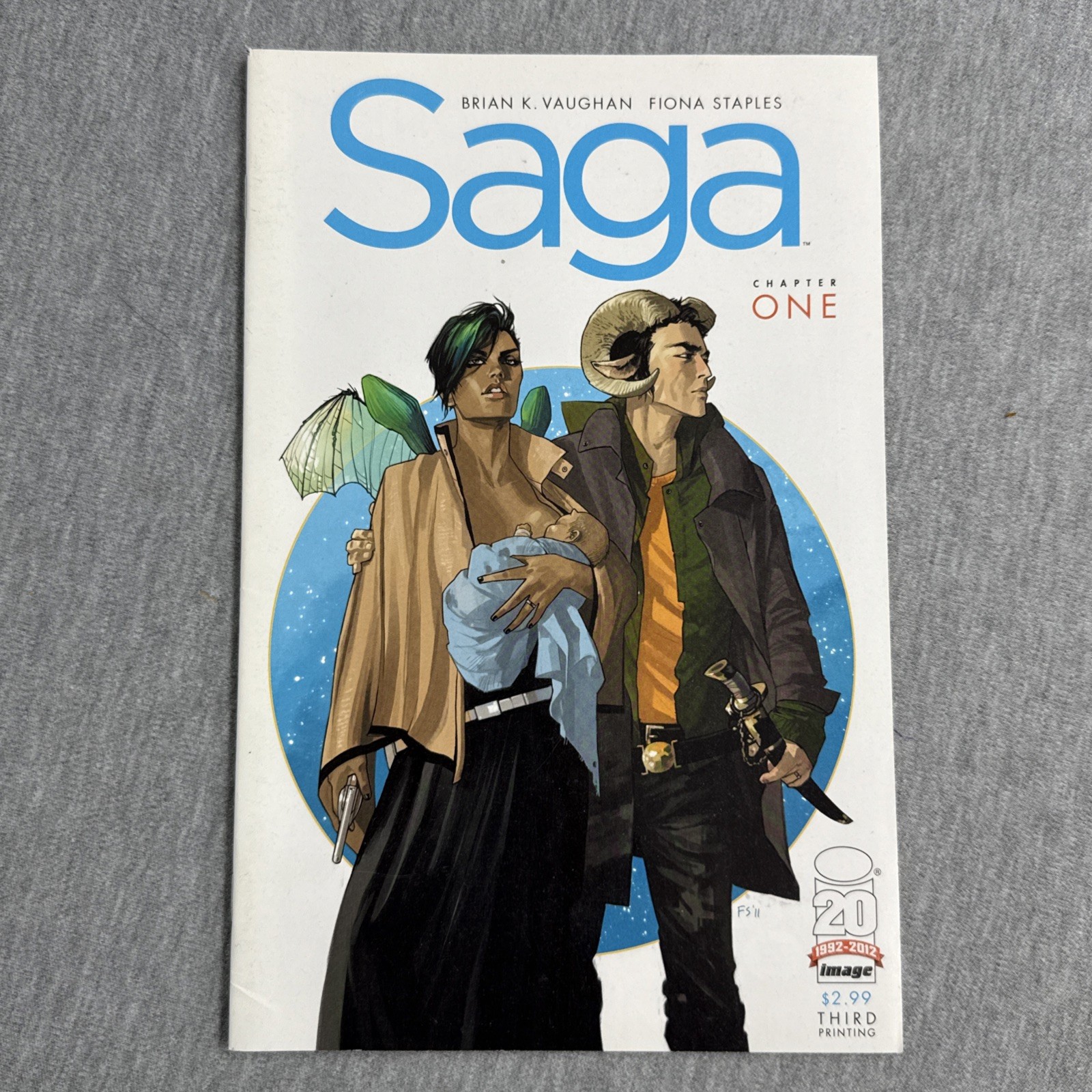 Saga #1 Third Printing Image Comics 2012 Saga #1 Third Printing Image Comics 2012