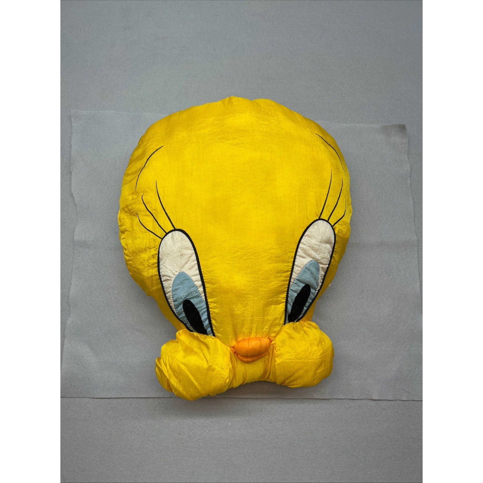 Vintage Play-By-Play Looney Tunes Tweety Bird Nylon Plush Pillow Yellow 19in Vintage Play-By-Play Looney Tunes Tweety Bird Nylon Plush Pillow Yellow 19in