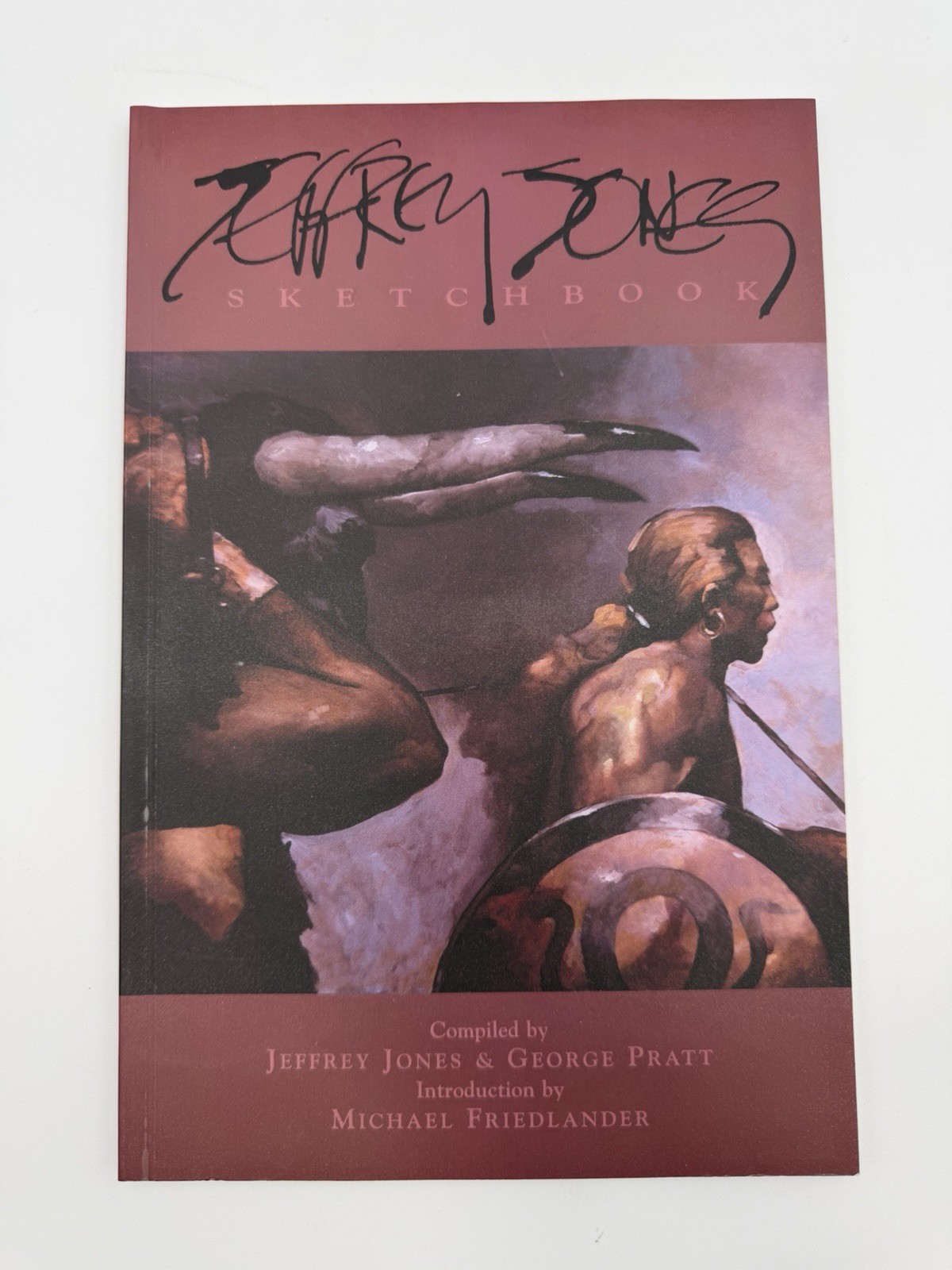 Jeffrey Jones Sketchbook Trade Paperback Vanguard Productions 2000 Art Book Jeffrey Jones Sketchbook Trade Paperback Vanguard Productions 2000 Art Book