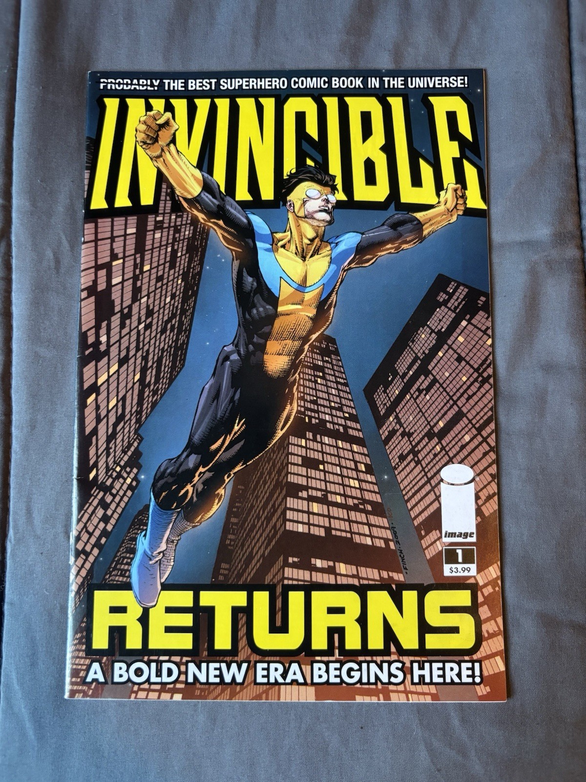 Invincible Returns #1 Image Comics 2010 David Finch Cover Kirkman Ottley Invincible Returns #1 Image Comics 2010 David Finch Cover Kirkman Ottley