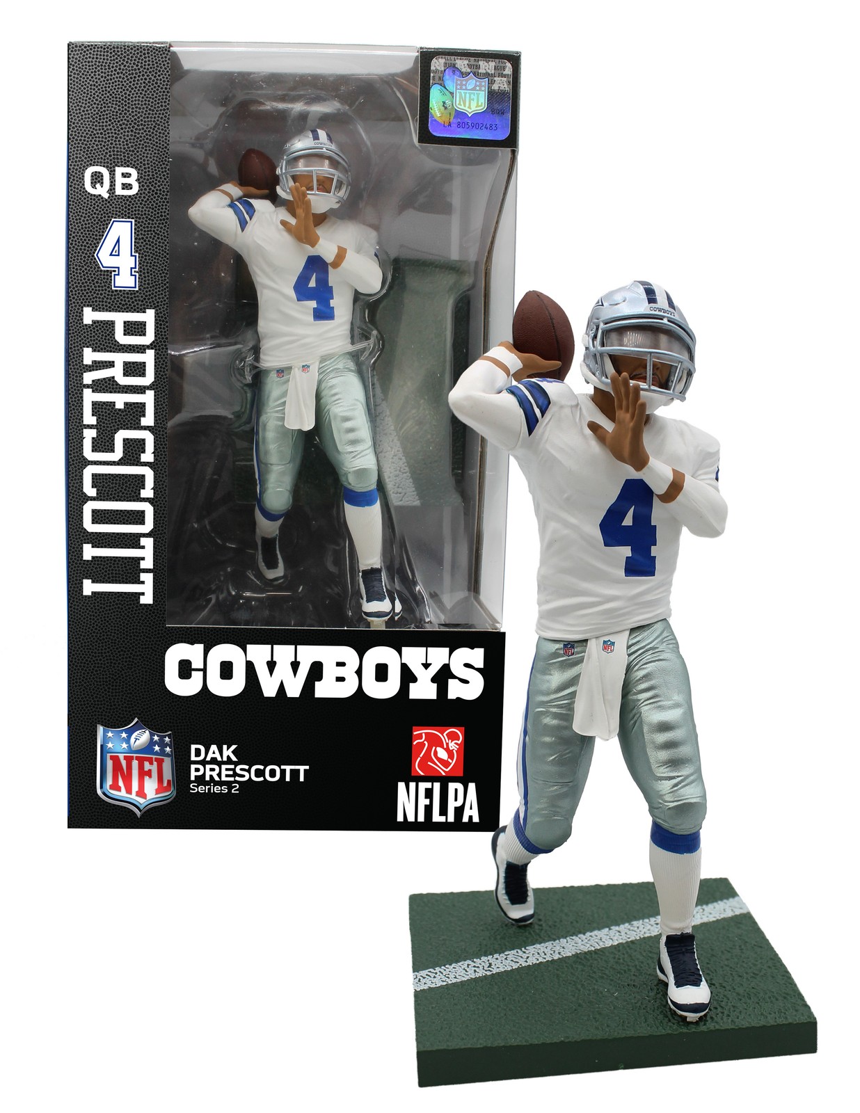 Dak Prescott (Dallas Cowboys) Exclusive Imports Dragon NFL 6" Figure Dak Prescott (Dallas Cowboys) Exclusive Imports Dragon NFL 6" Figure