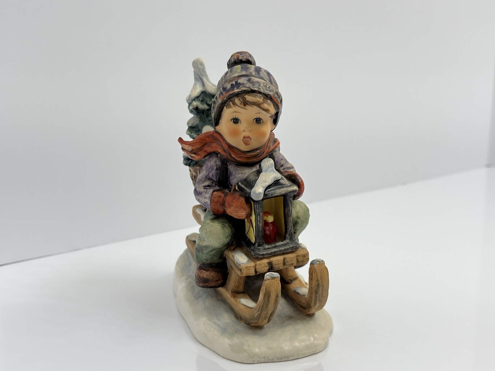 Goebel MI Hummel Ride Into Christmas 6” Figurine 396 Vintage Germany 1971 Goebel MI Hummel Ride Into Christmas 6” Figurine 396 Vintage Germany 1971