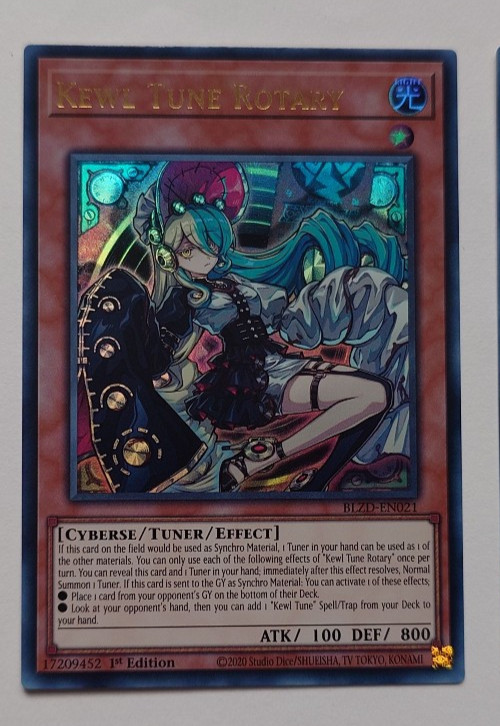 KEWL TUNE ROTARY BLZD-EN021 ULTRA RARE 1st EDITION YUGIOH *NEW & MINT* KEWL TUNE ROTARY BLZD-EN021 ULTRA RARE 1st EDITION YUGIOH *NEW & MINT*