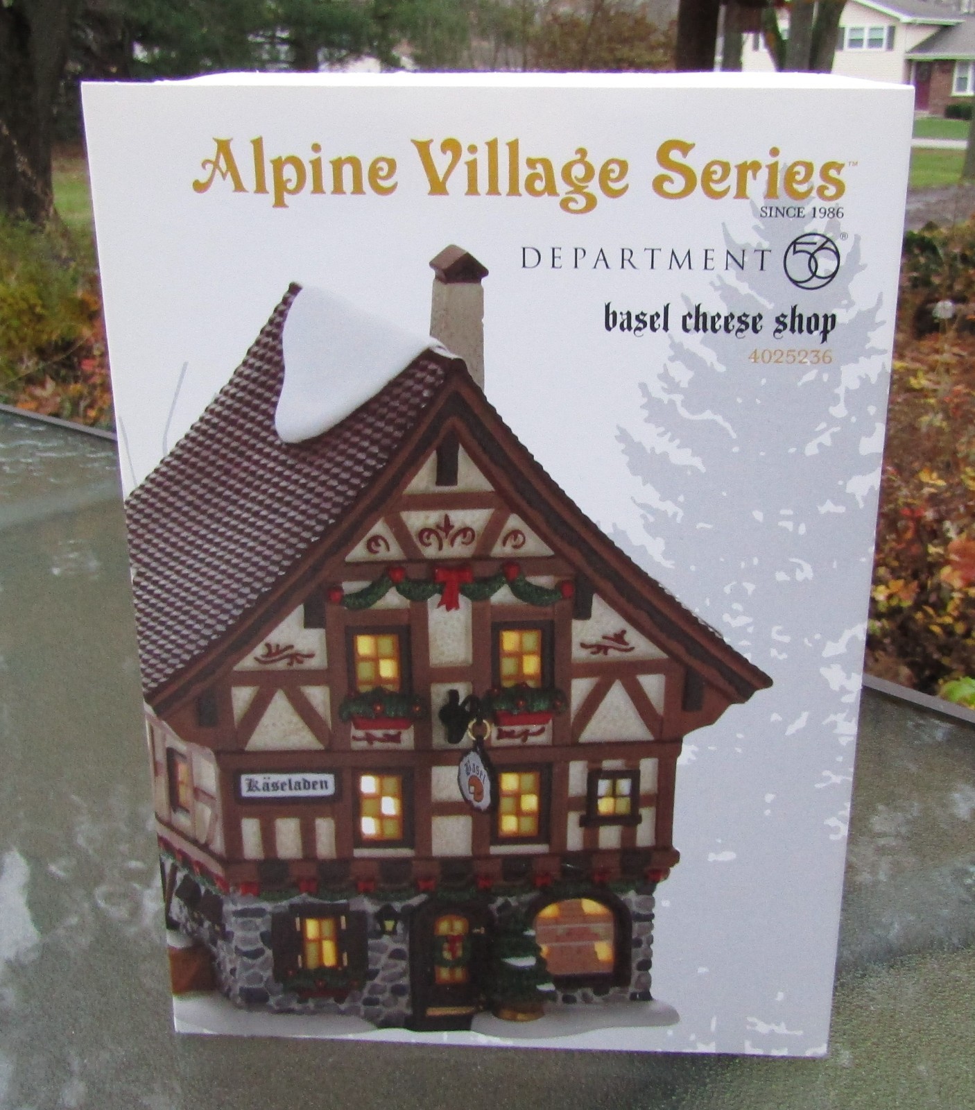 2012 Department 56 Alpine Village Series #4025236 BASEL CHEESE SHOP Unused LOOK 2012 Department 56 Alpine Village Series #4025236 BASEL CHEESE SHOP Unused LOOK