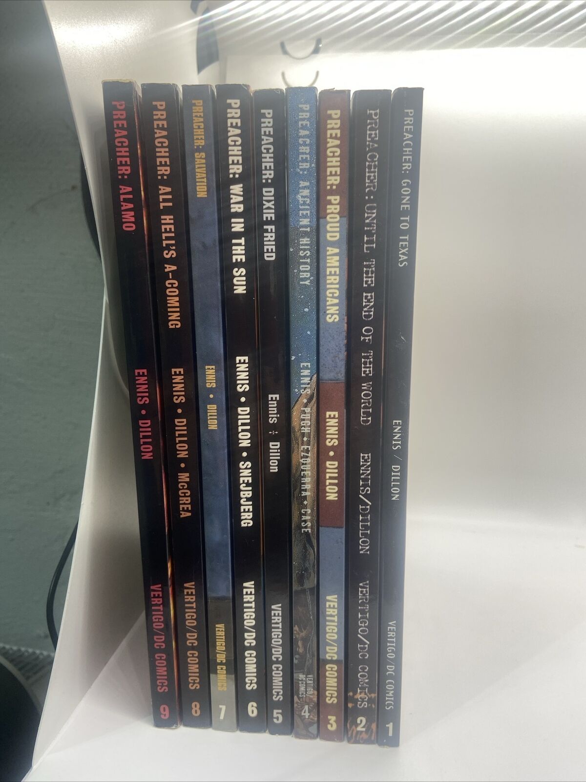 Preacher Graphic Novel Collection Books 1-9 Complete Series DC Comics Vertigo