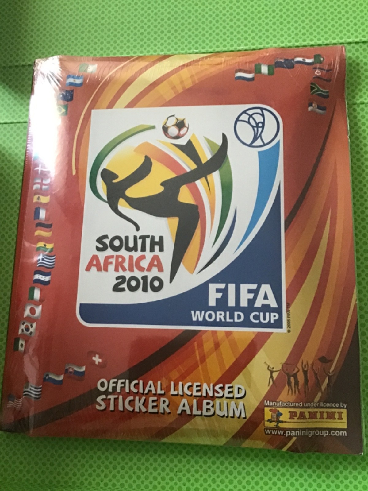 PANINI WORLD CUP SOUTH AFRICA 2010 🇿🇦SEALED ALBUM AS PHOTO 001464RCAD