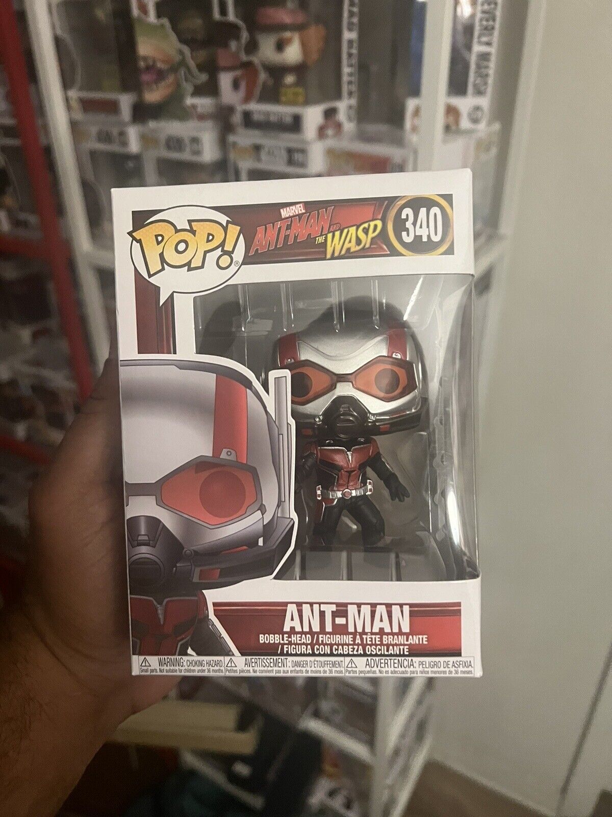 Funko POP Marvel Ant-Man and the Wasp: Ant-Man Vinyl Figure #340 New