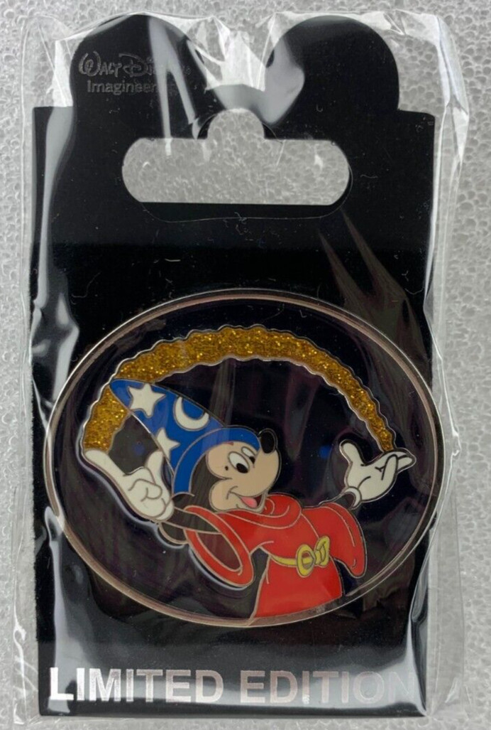 Disney WDI Exclusive Sorcerer Mickey with shooting stars Pin LE 250, New Disney WDI Exclusive Sorcerer Mickey with shooting stars Pin LE 250, New