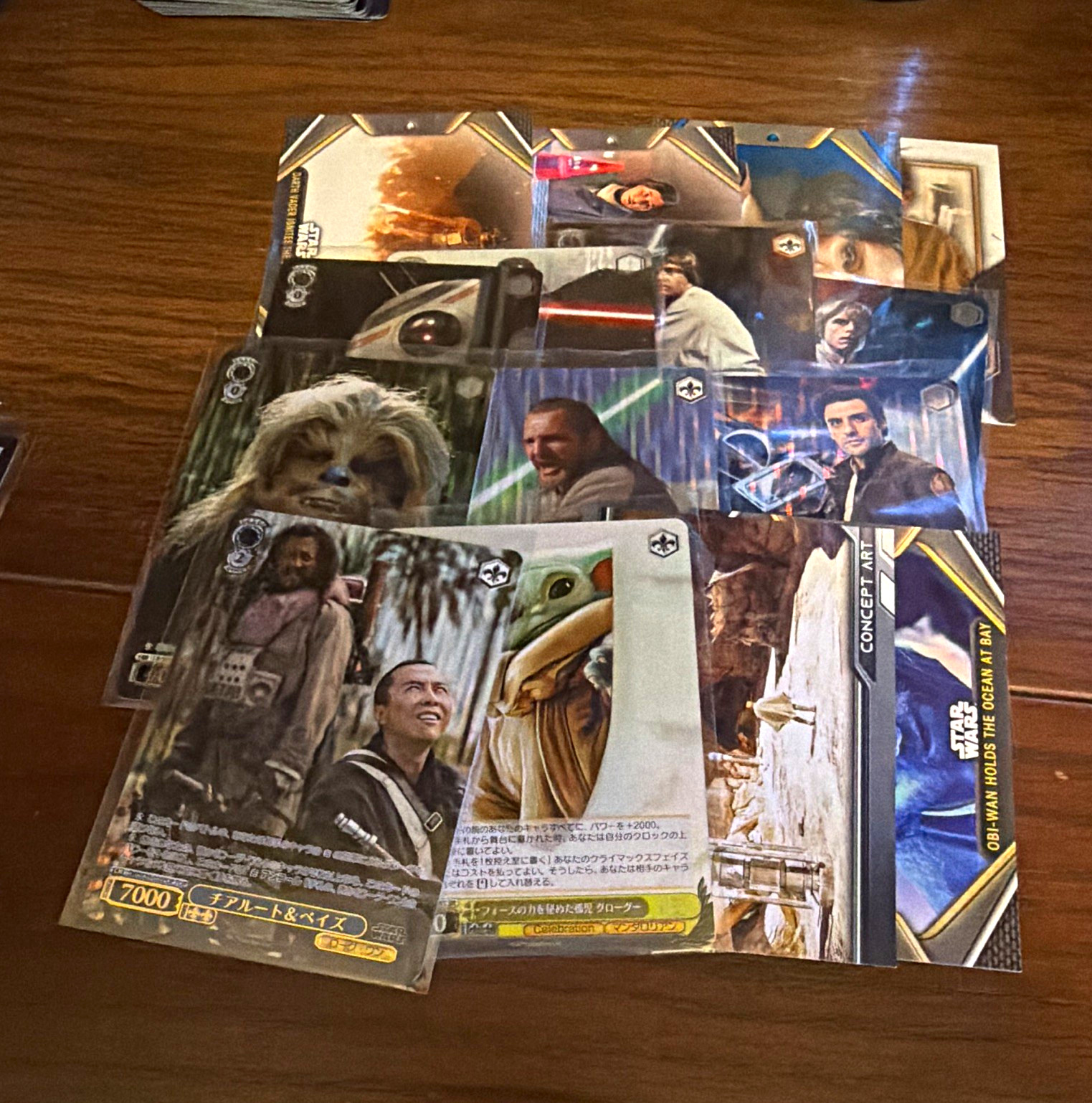 Topps Star Wars Concept Art Japanese Trading Cards Lot 9 Chewbacca 2021 Topps Star Wars Concept Art Japanese Trading Cards Lot 9 Chewbacca 2021
