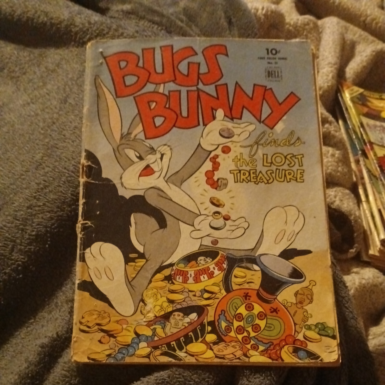 FOUR COLOR # 51 Dell comics BUGS BUNNY (#2) 1944 world war 2 era golden age key