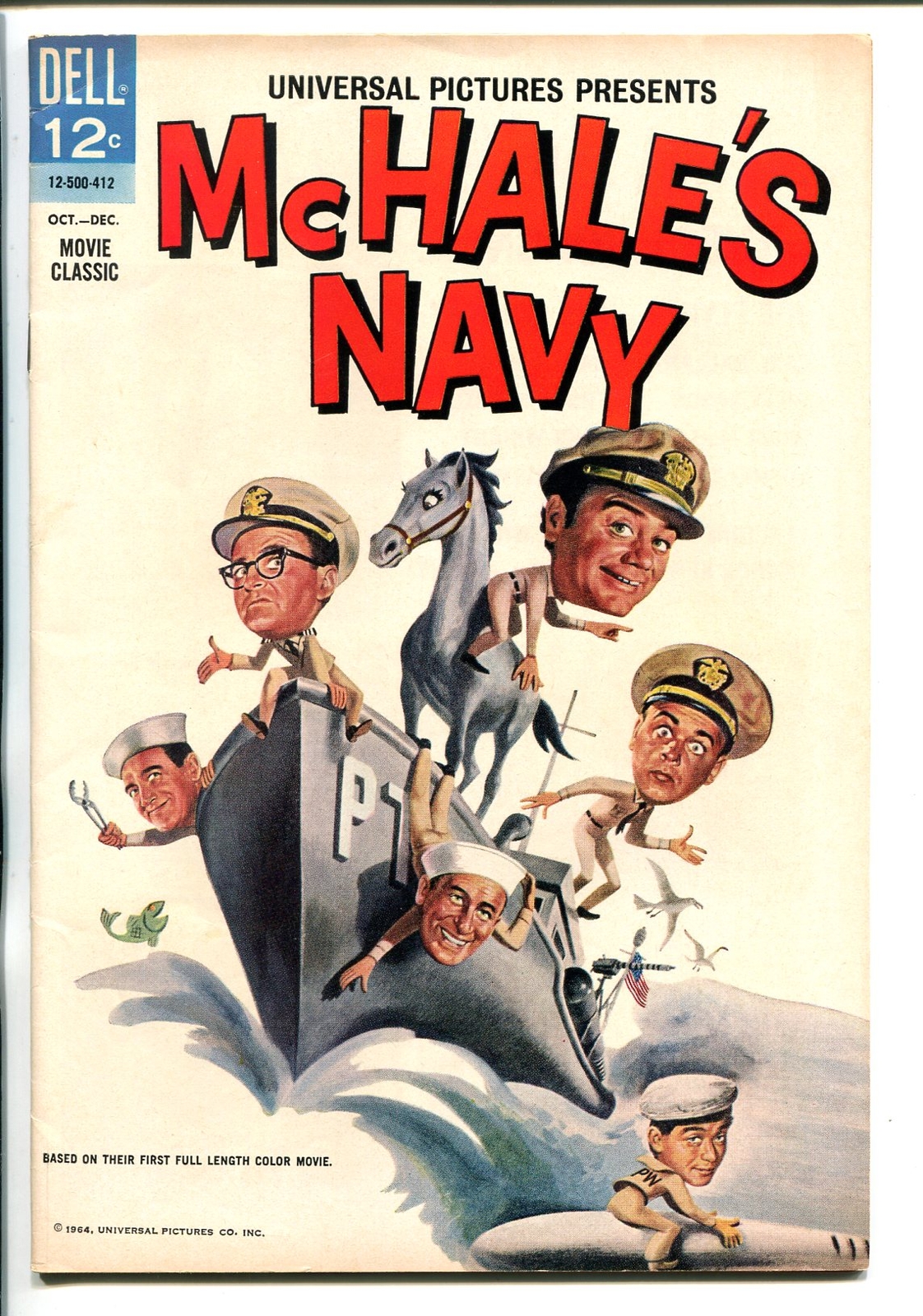 McHale's Navy--#--1964--COMIC BOOK--Dell--VF- McHale's Navy--#--1964--COMIC BOOK--Dell--VF-