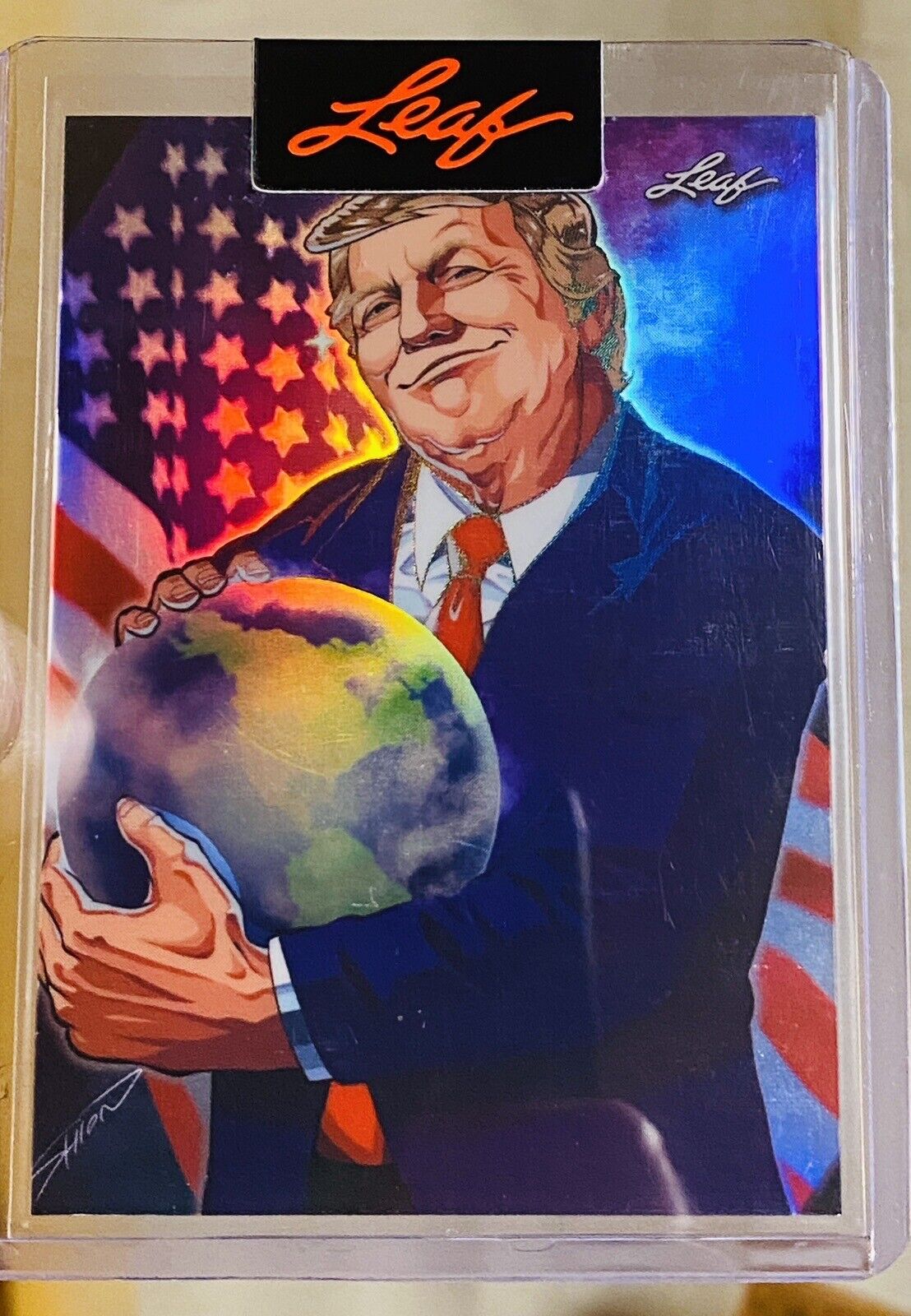 2023 Leaf Metal Web Exclusive Anime Nation #4 Donald J. Trump ~ Trump World /170