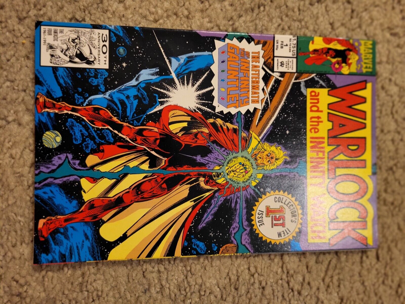 Warlock and the Infinity Watch 1 Marvel Comics lot Jim Starlin 1992 HIGH GRADE