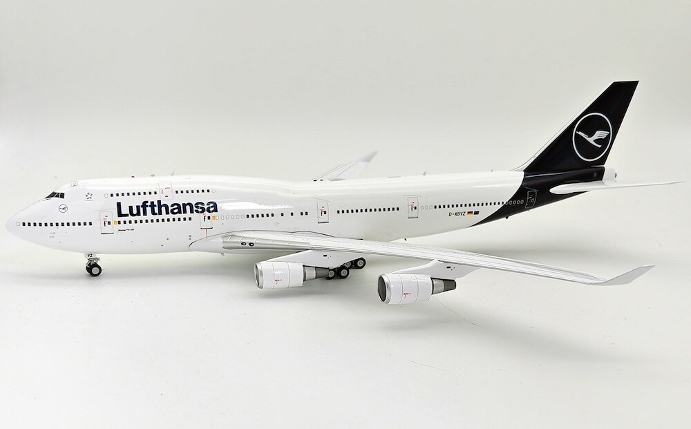 JFox JF-747-4-063 Lufthansa Boeing 747-400 D-ABVZ Diecast 1/200 Model Airplane JFox JF-747-4-063 Lufthansa Boeing 747-400 D-ABVZ Diecast 1/200 Model Airplane