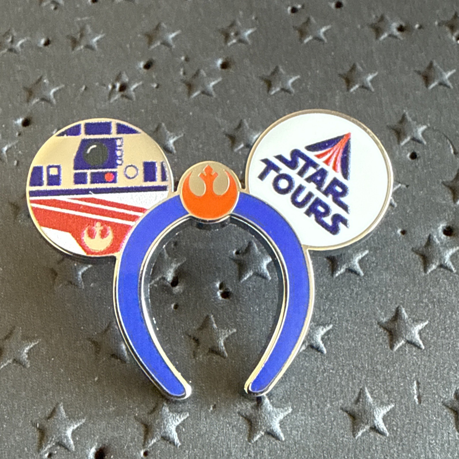 2026 Disney WDW Hidden Mickey STAR TOURS Ear Headbands Wave A Trading Pin
