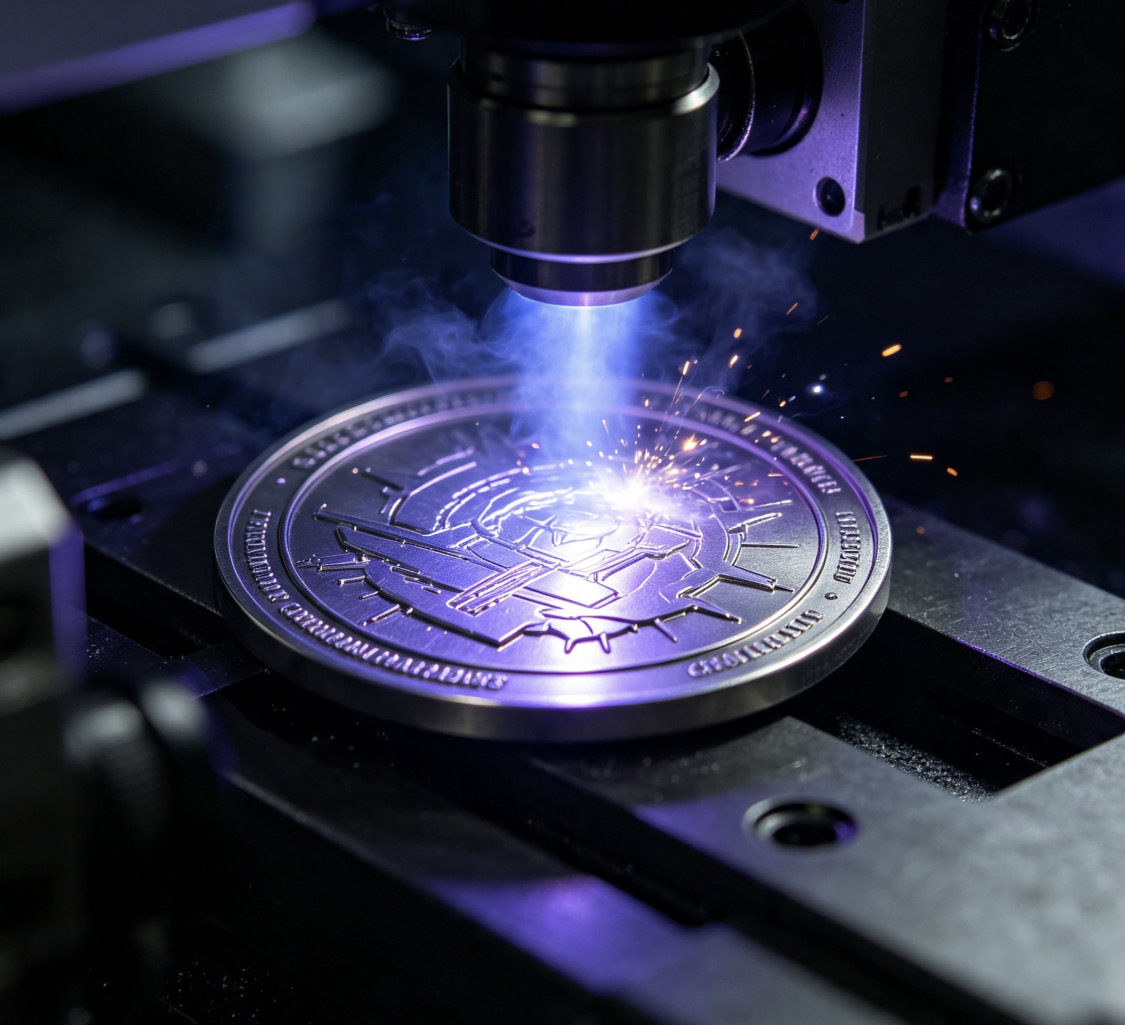 Custom Laser Numbering Engraving Service for Challenge Coin Add‑On Custom Laser Numbering Engraving Service for Challenge Coin Add‑On
