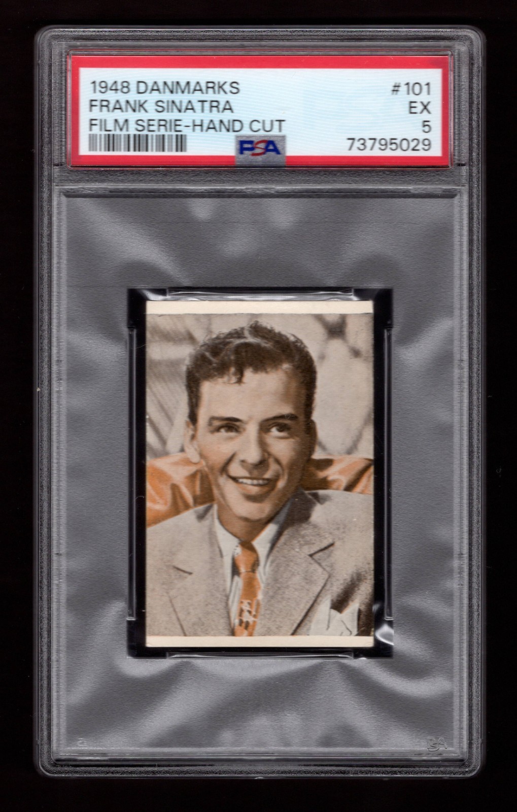 PSA 5 FRANK SINATRA 1948 Danmarks Card #101 THE HIGHEST EVER GRADED PSA 5 FRANK SINATRA 1948 Danmarks Card #101 THE HIGHEST EVER GRADED
