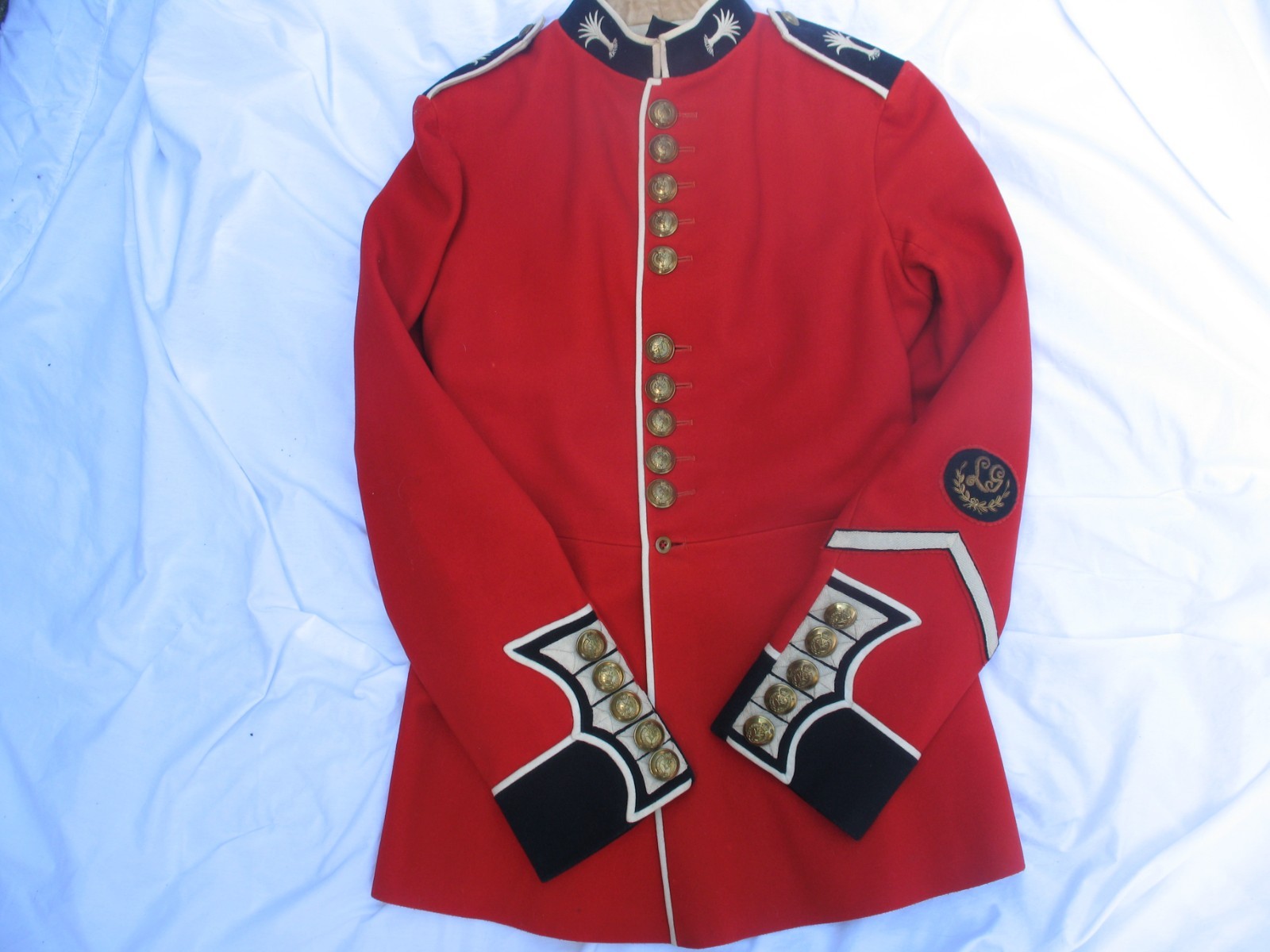 Scarce British Pre WW2 Welsh Guards full dress tunic Scarce British Pre WW2 Welsh Guards full dress tunic