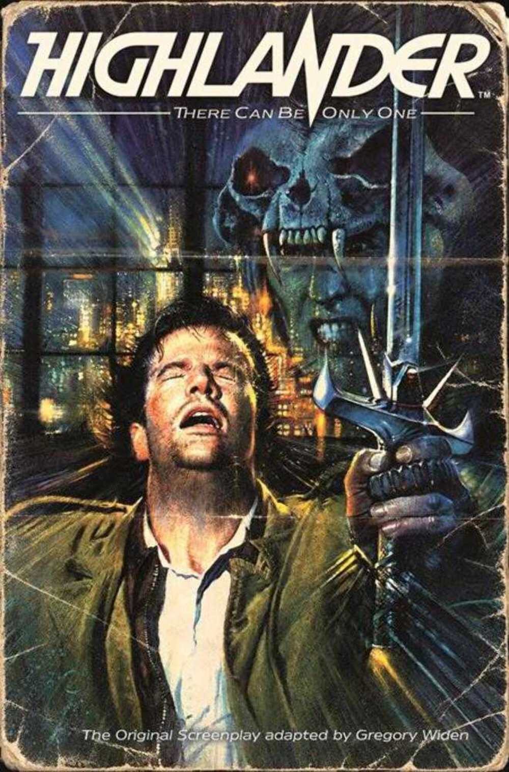 Pre-Order Highlander The Original Screenplay #1 (Of 4) Cover E Original Poster B Pre-Order Highlander The Original Screenplay #1 (Of 4) Cover E Original Poster B