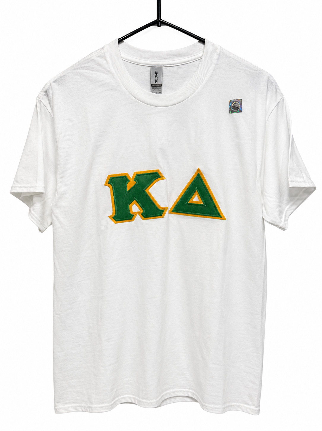 Kappa Delta Sorority Stitched Letter T-Shirt- White-Size Medium-New Kappa Delta Sorority Stitched Letter T-Shirt- White-Size Medium-New