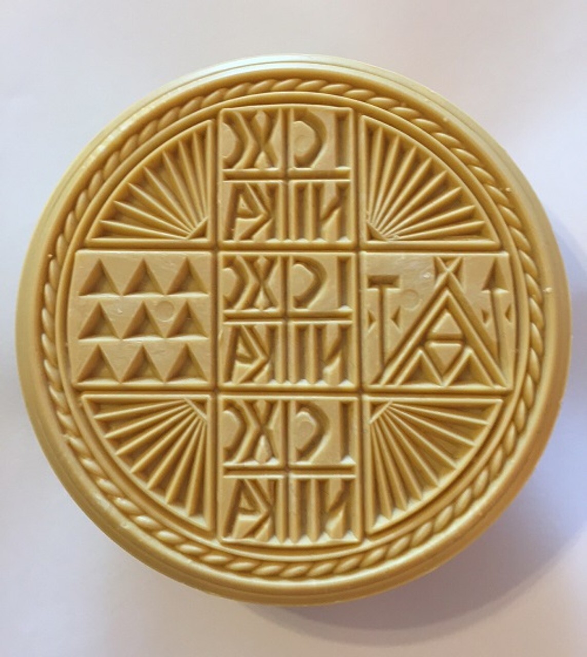 Orthodox Holy Bread Baking Stamp, Prosphora, Prosphoro, Qurban -Plastic 5.5" NEW