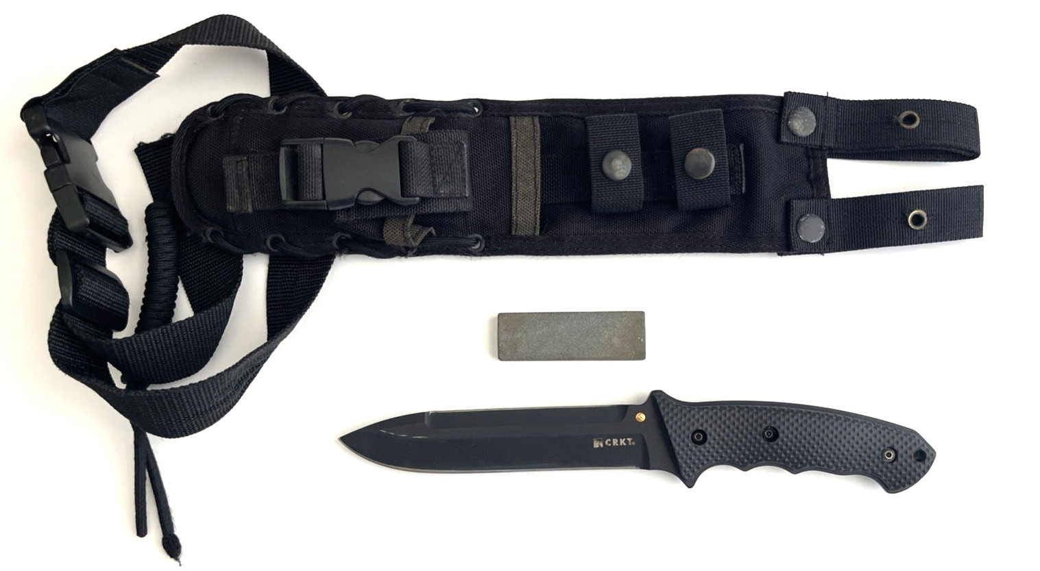 CRKT 2060 Elishewitz F.T.W.S. Fixed Blade Knife SK5 Carbon Steel Sheath CRKT 2060 Elishewitz F.T.W.S. Fixed Blade Knife SK5 Carbon Steel Sheath