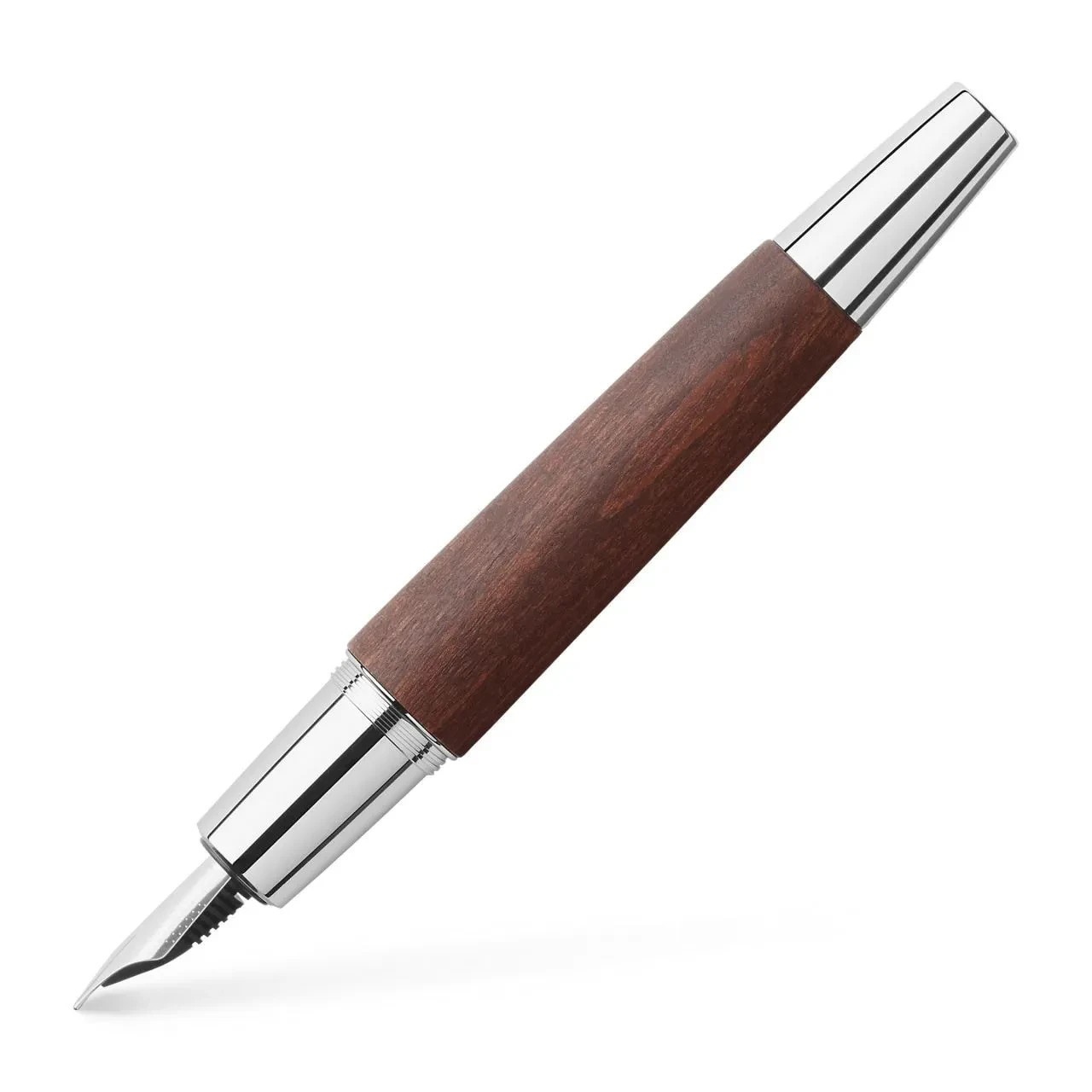 Faber-Castell e-motion wood fountain pen F, dark brown 148211 Faber-Castell e-motion wood fountain pen F, dark brown 148211
