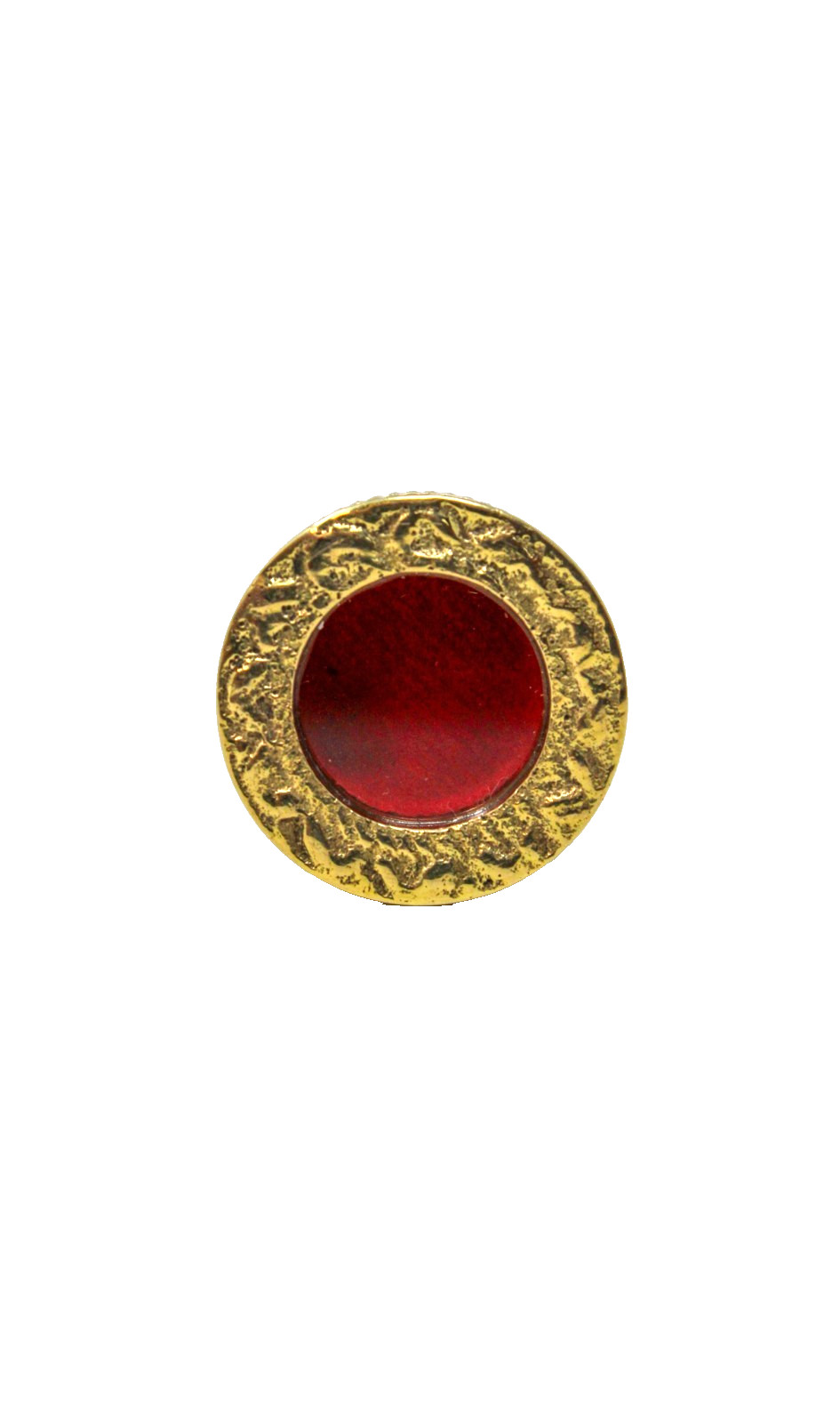 Small High Polished Brass Portable/Travel Carved Relic Holder Container 1x1" Small High Polished Brass Portable/Travel Carved Relic Holder Container 1x1"